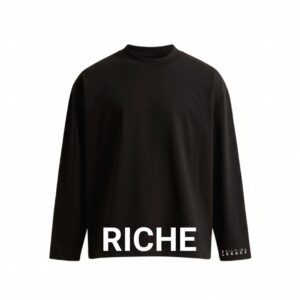 Drop Shoulder Longsleeve Black