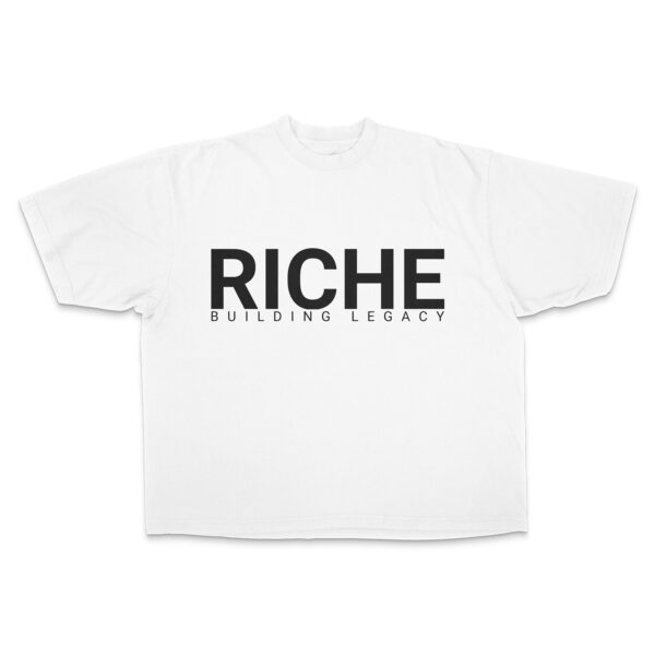O/S Drop Shoulder T-Shirt White